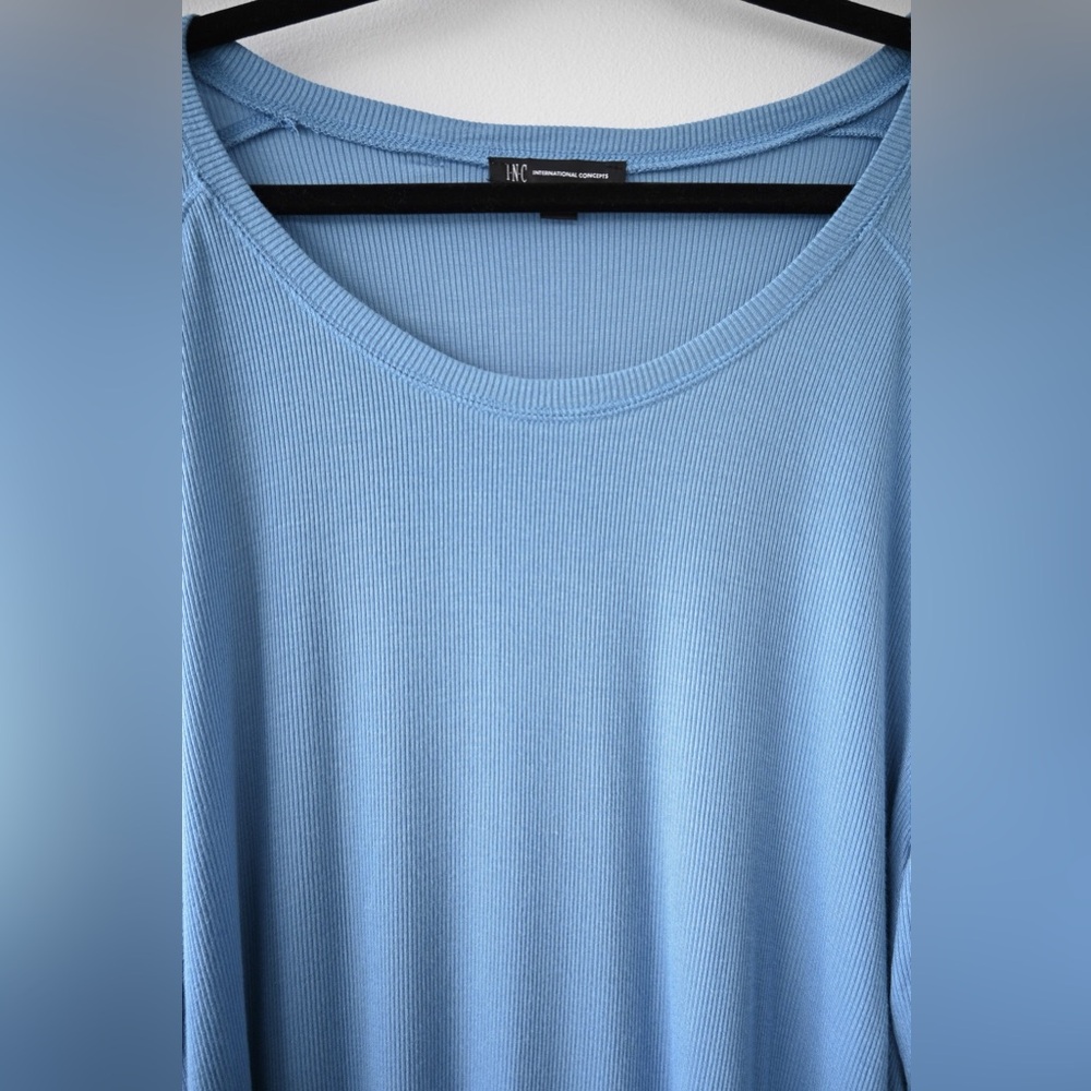 INC International Concepts Ribbed Shirt NWT - Picture 3 of 4